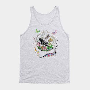 Raven's Mushrooms Tank Top